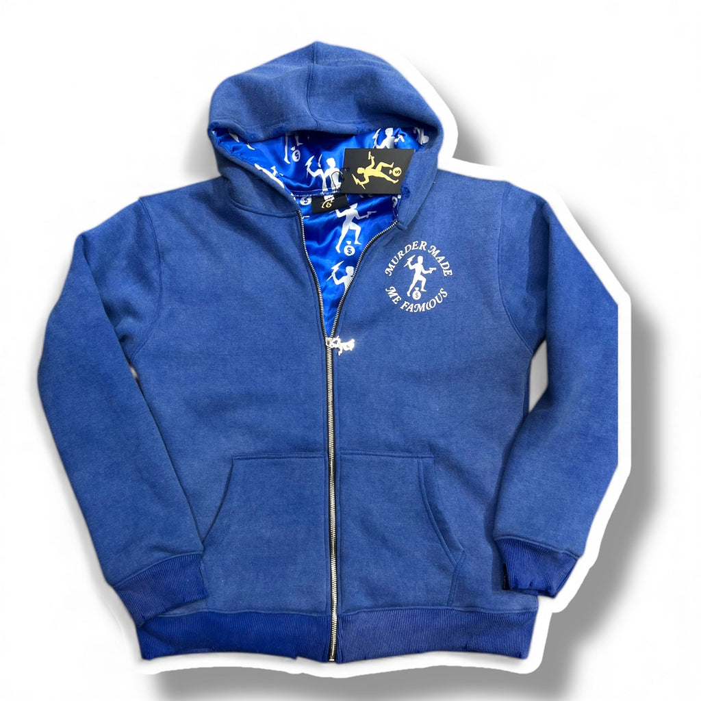 “The Classic” acid wash zip up hoodie