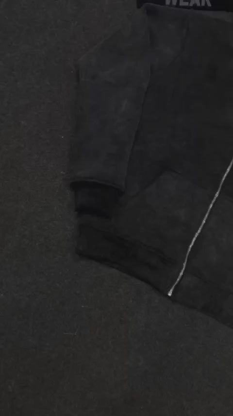 “The Classic” acid wash zip up hoodie